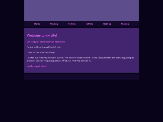 Learning curve/Cheatsheet screenshot