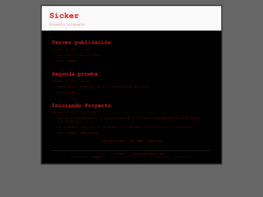 index screenshot