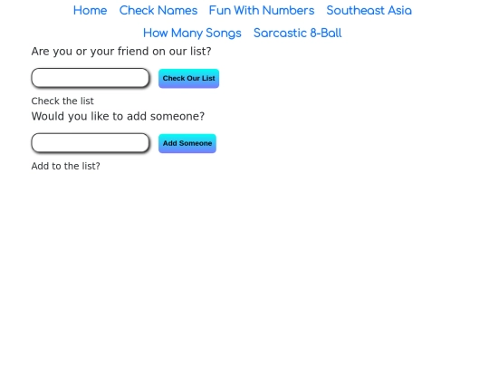 Check Names screenshot