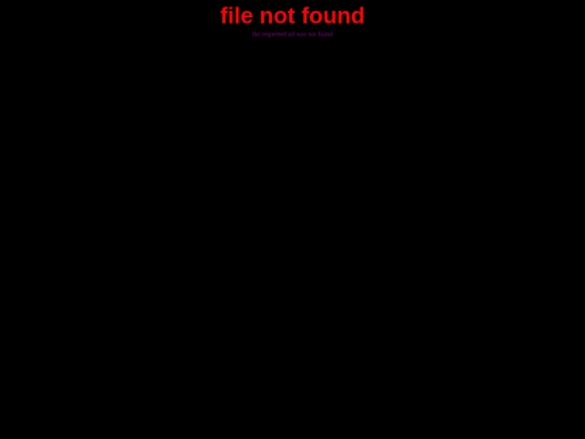 not_found screenshot