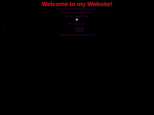 welcome screenshot