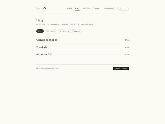 blog screenshot