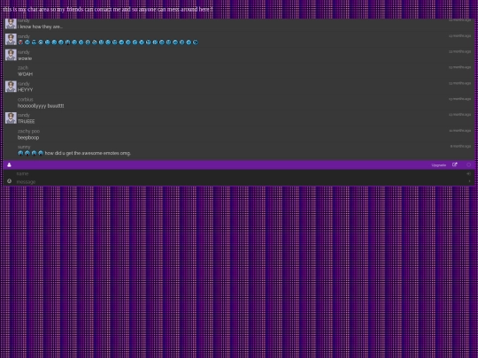chat screenshot