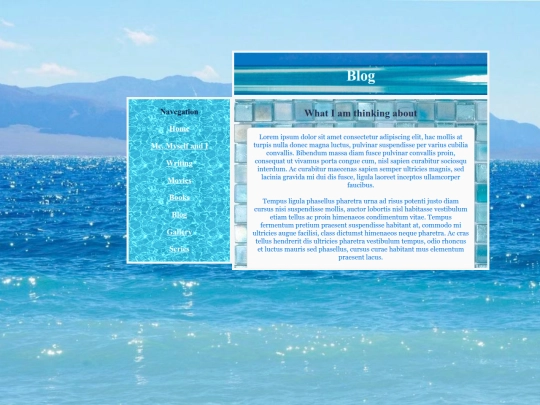 blog screenshot