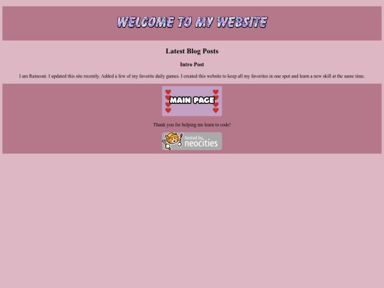 blog screenshot