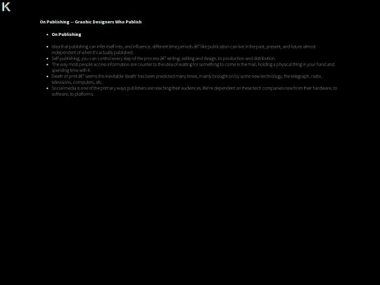 publishing screenshot