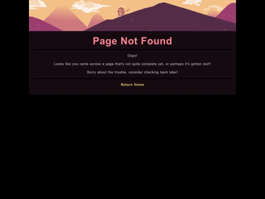 not_found screenshot