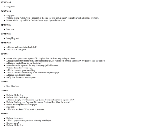updates screenshot
