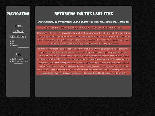 writing/ReturningfortheLastTime screenshot