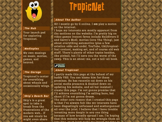aboutme screenshot