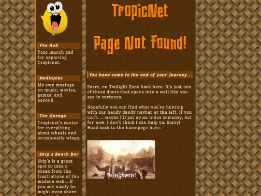 not_found screenshot