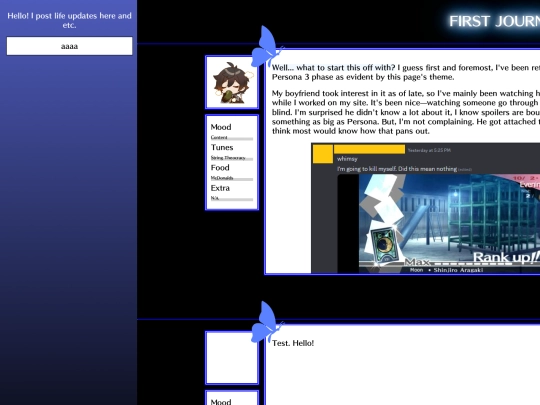 journal screenshot