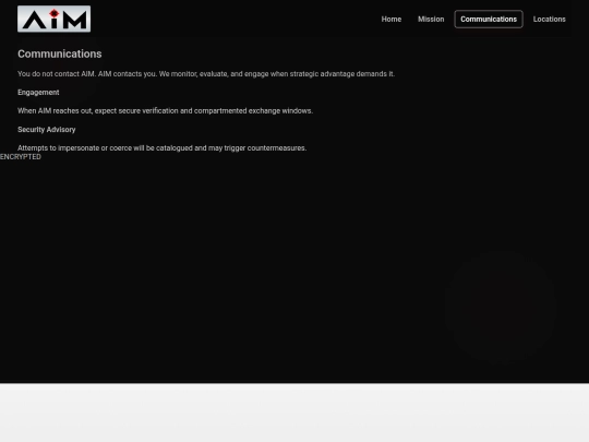 communications screenshot