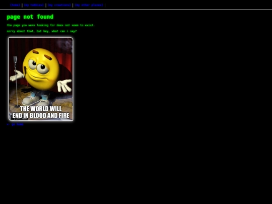 not_found screenshot