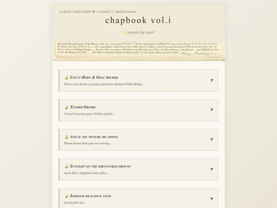 chapbookv1 screenshot