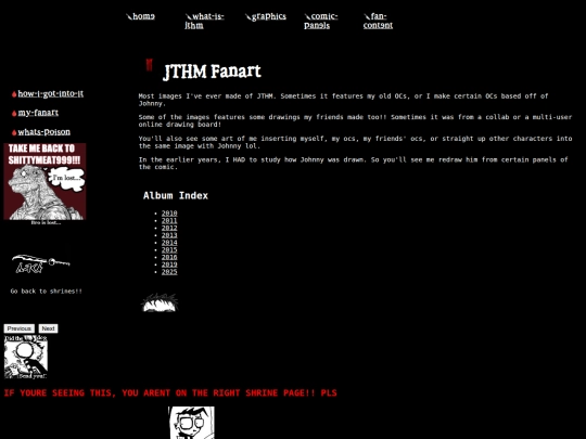 shrines/jthm/my-fanart screenshot