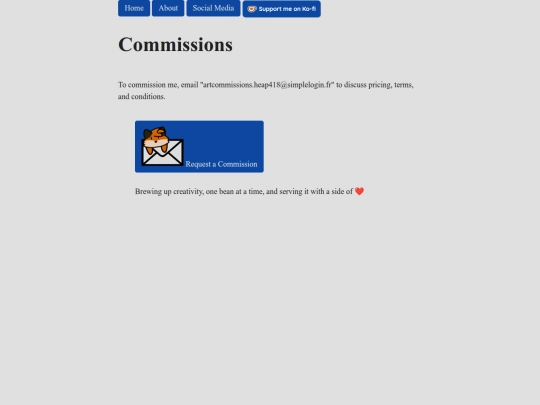 commissions screenshot
