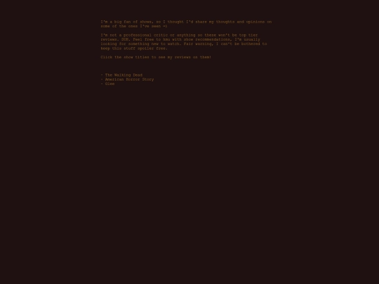 Pages/ShowReviews screenshot