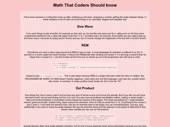 math-for-coding screenshot