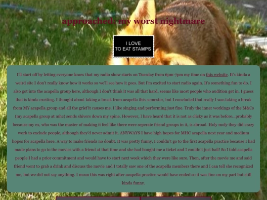 travel blog/approached/worstnightmare screenshot