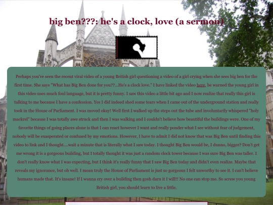 travel blog/bigben??/bigben screenshot