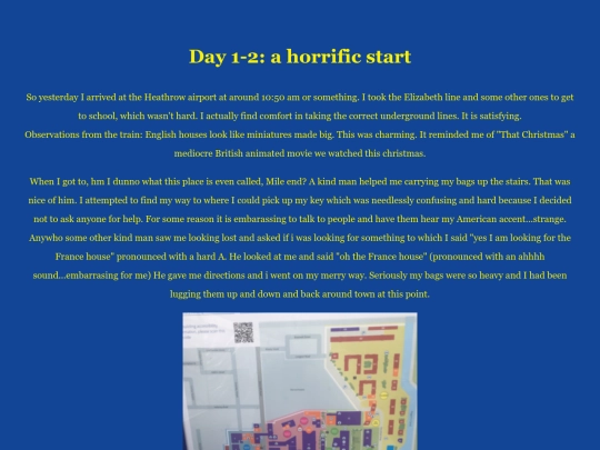 travel blog/day1 screenshot