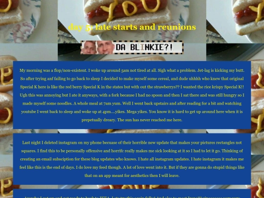 travel blog/day5 screenshot