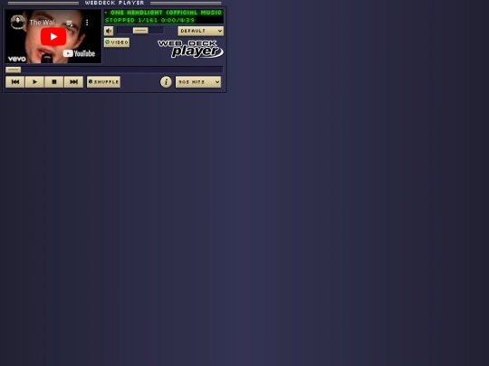 webdeck-player screenshot