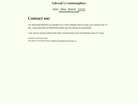 contact screenshot