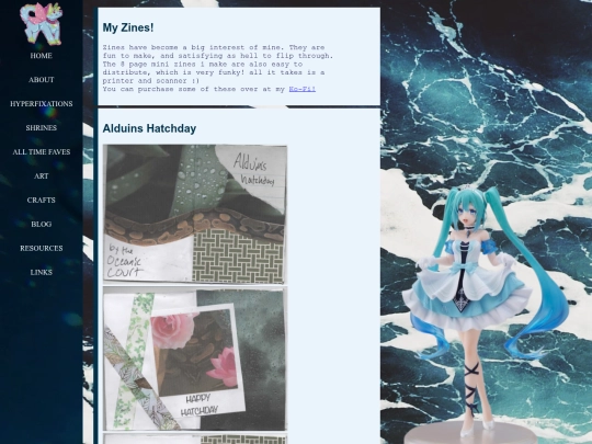 art/zines screenshot