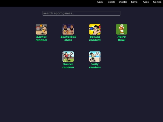 sports screenshot