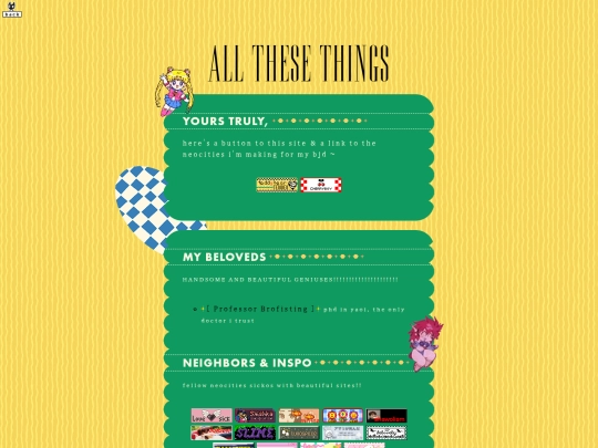 links screenshot