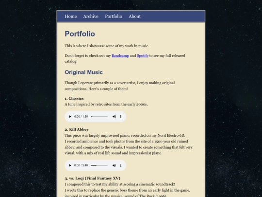 portfolio screenshot