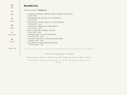 tags/boundaries screenshot