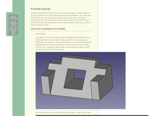 Freecad screenshot