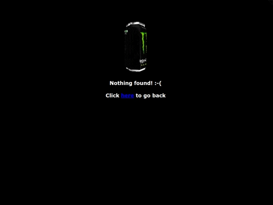 not_found screenshot