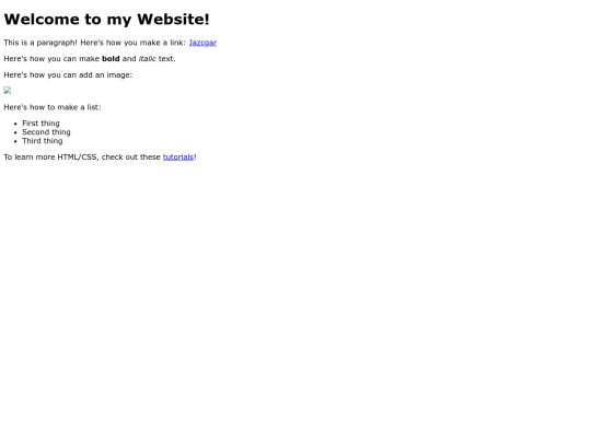 index screenshot