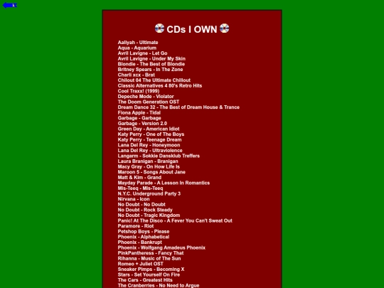 cd screenshot