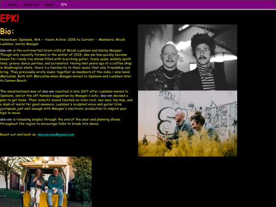 epk screenshot