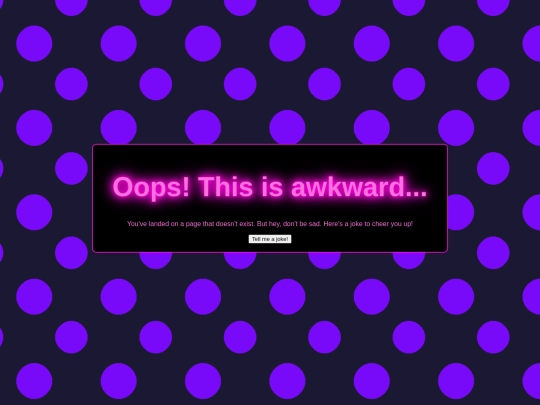 not_found screenshot