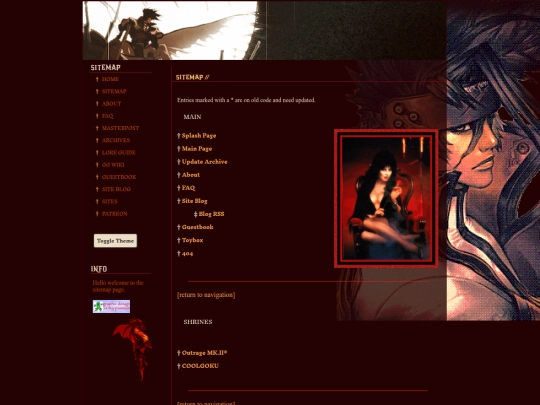 sitemap screenshot