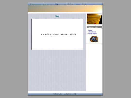 blog screenshot