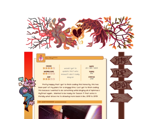 infodump/journal screenshot