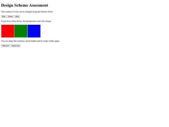 designScheme screenshot