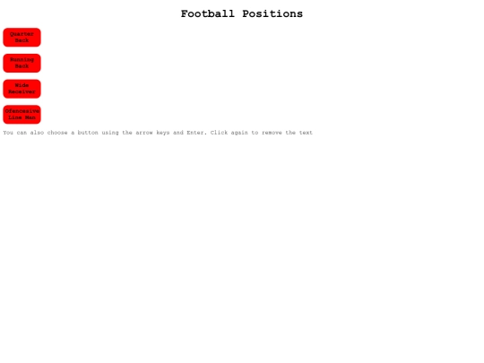 interactiveMenu screenshot