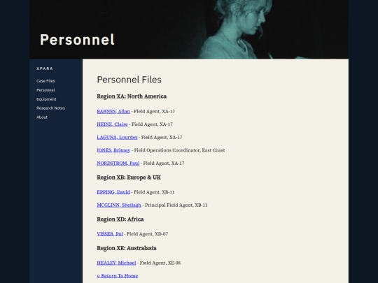 personnel screenshot
