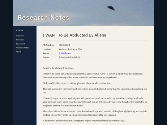 research/i-want-to-be-abducted-by-aliens screenshot