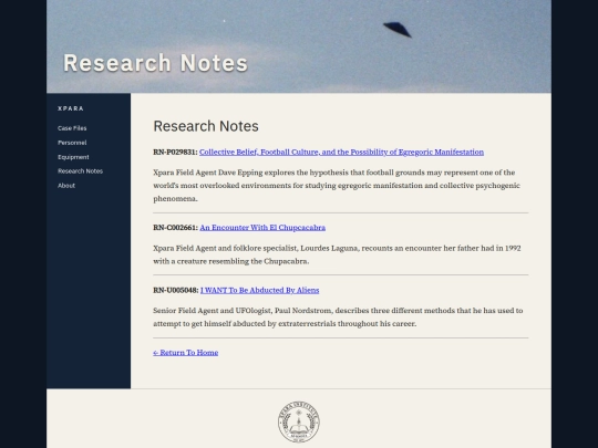 research screenshot