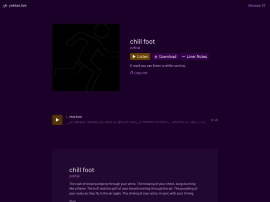 chill-foot screenshot