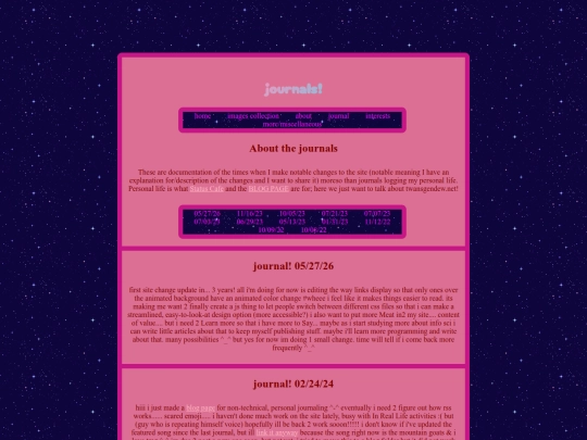 journal screenshot